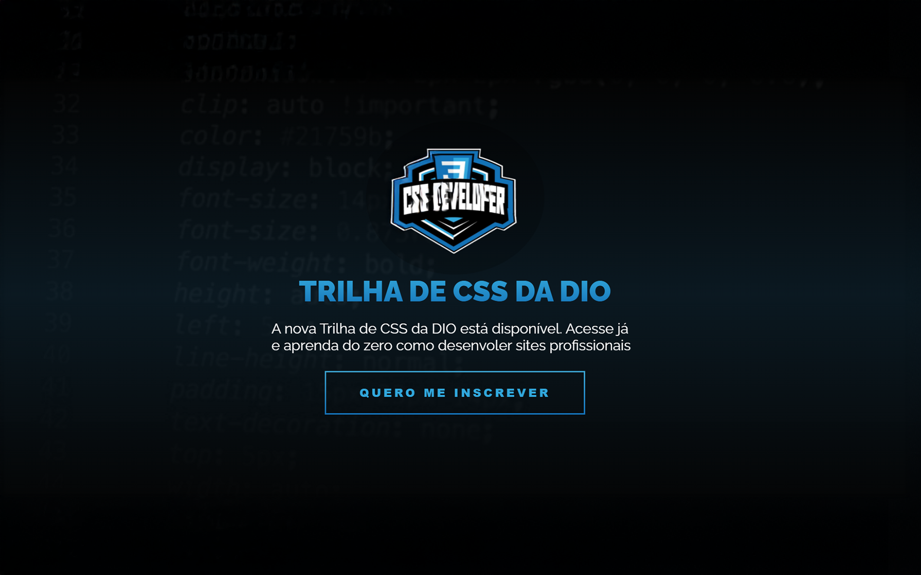 Projeto Landing Page DIO